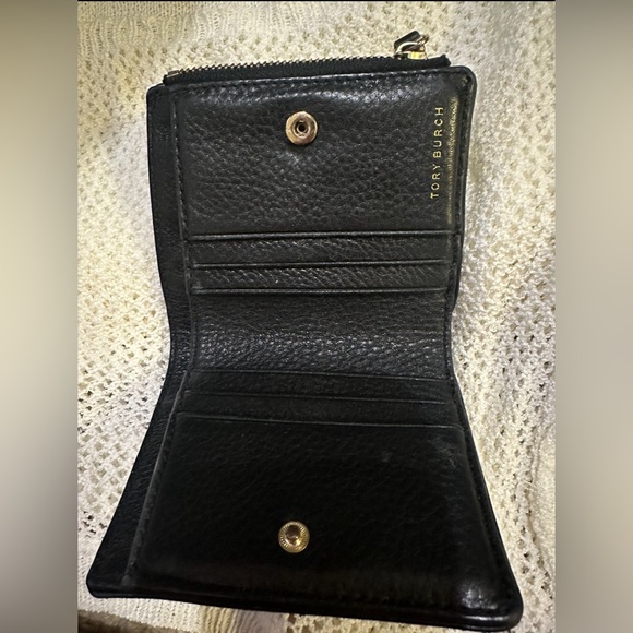 Tory Burch Black Fold Wallet - Picture 4 of 4